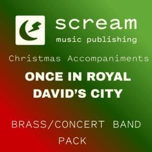 ONCE IN ROYAL DAVID'S CITY - Brass/Concert Band Pack