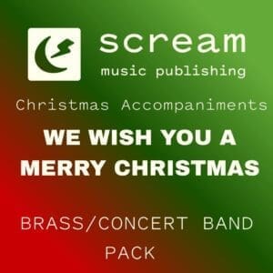 WE WISH YOU A MERRY CHRISTMAS - Brass/Concert Band Pack